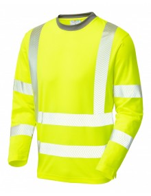 Leo Capstone Coolviz Plus T-Shirt Yellow High Visibility